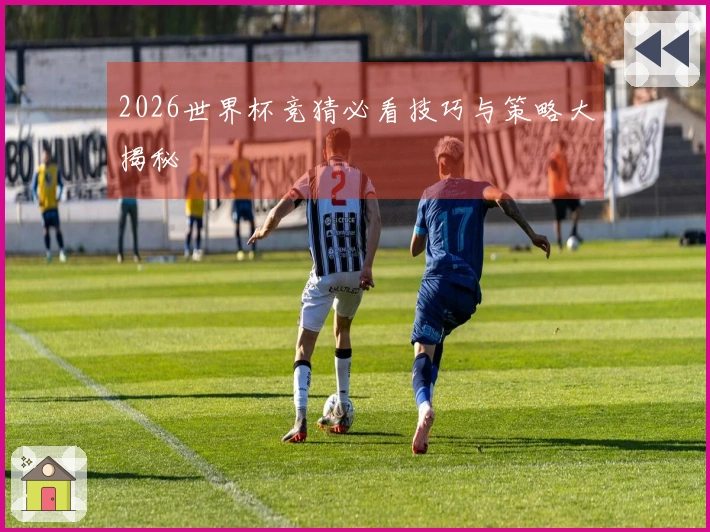 2026世界杯竞猜必看技巧与策略大揭秘